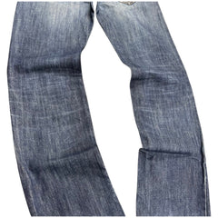 TWC Vintage Diesel Safado Straight Jeans in verwaschenem Blau mit geradem Bein und klassischer Denim-Waschung