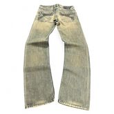 TWC Vintage Diesel Timmen Slim Jeans in verwaschenem Rusty-Grün mit markanten Gesäßtaschen-Details