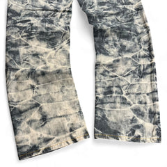 TWC Vintage japanische Jeans mit markanter Acid-Wash-Waschung aus dünnem, bequemem Denim-Stoff