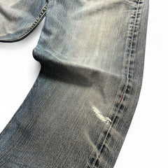 Levi’s 506 Straight Dirty Wash Destroyed (L | W33 L30)