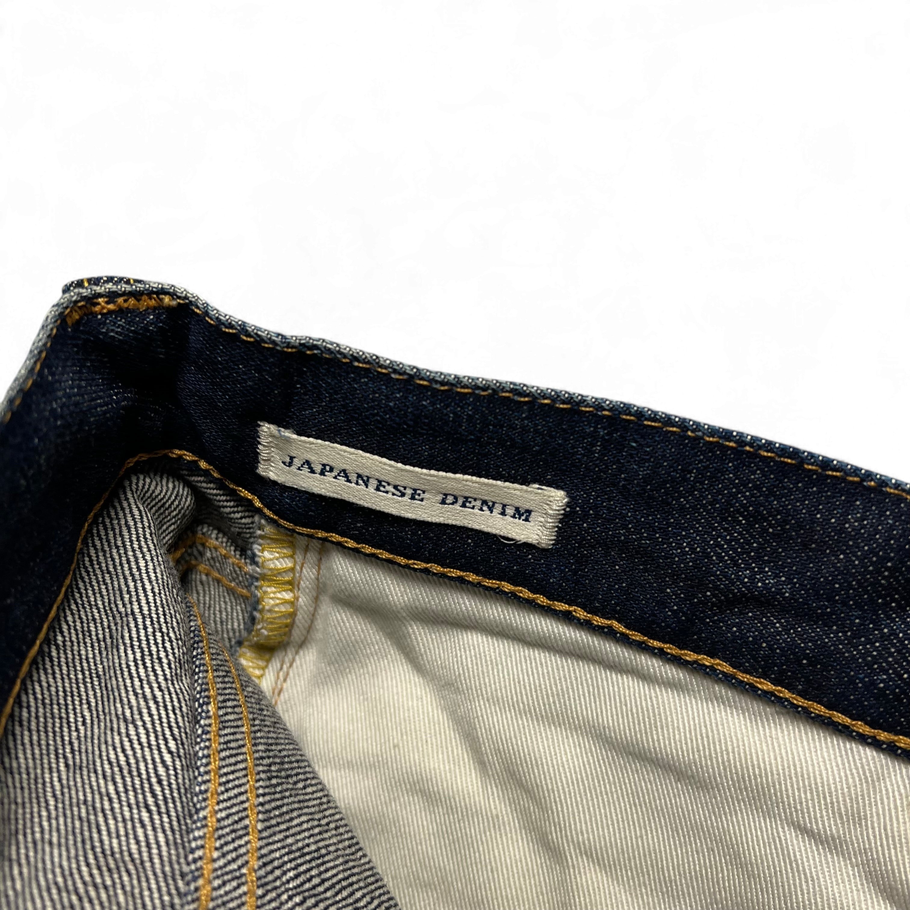 TWC Vintage Edwin Jeans aus japanischem Selvedge-Denim mit Innenetikett
