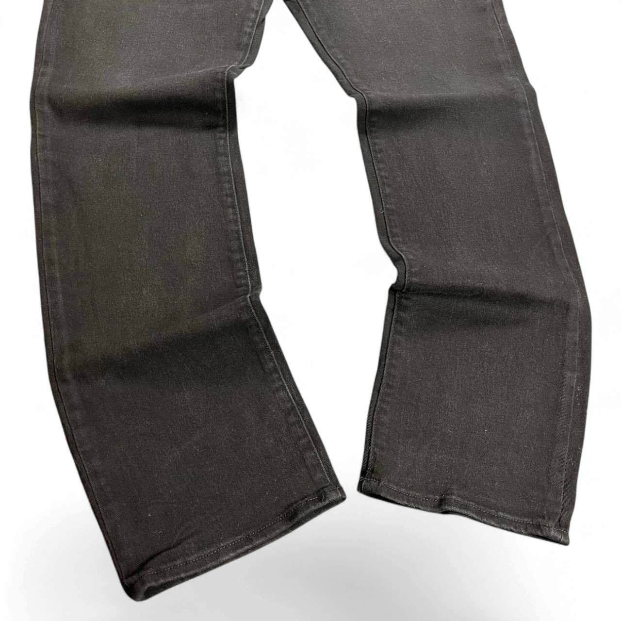 TWC Vintage True Religion Ricky Straight Jeans in Schwarz mit geradem Bein aus Denim